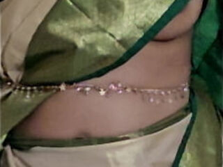 Lisapriya stripping saree