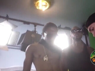 Ebony Kinky Slut Gangbang