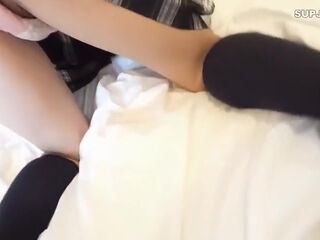 [amateur Individual Shooting] Individual Instruction - Raw Creampie For A Reiwa-era Squirting Uniform Girl