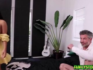 Gets Sex Lessons From Her Parents - Stepdad, Mike Mancini And Jasmine Sherni
