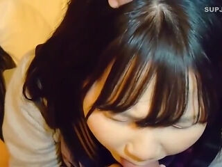 [no Uniform Costume] A Quiet And Gloomy Girl Relieves Stress On Her Secret Account! Raw Creampie Of An Old Mans Semen