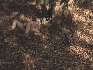 Hot Sexy Mature Milf Park Ranger Gets Caught Pleasuring Herself By A Younger Lost Hiker - Roxie The Park Ranger