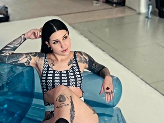 9 Man GANGBANG With Insatiable Morea