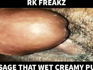 Creamy Pussy Massage