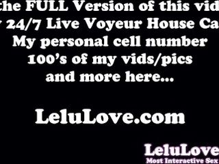 'Couple fucks POV but JUST hidden enough to taunt & tease you as she denies you SO hard female domination fun - Lelu Love'