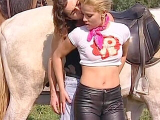 Crazy Wild Sex In The Ranch!