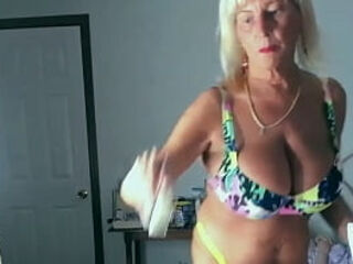 64 Year Old Mature: Granny Bikini x Outfit Try on Haul!!!