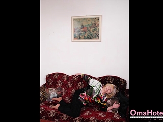 OmaHoteL Slideshow with grandmas gargle and penetrate