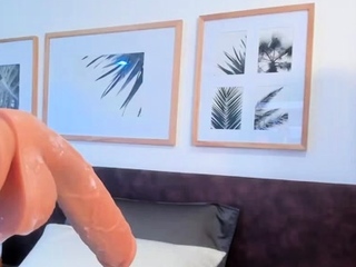 Webcam fun mature brunette with toys cum on cam