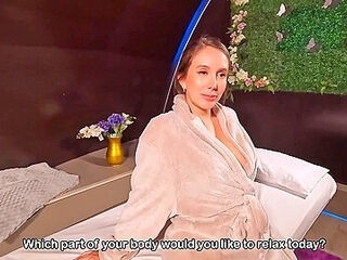 Scarlet Benz Gets Oiled Up Massage Inside And Out Until She Squirts