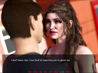 The Romantic Kiss & Embrassement In Public with Evelyn