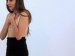Shy Maid Crazy Lesbian Casting Seduction