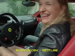 A milf masturbates on a Ferrari before her gangbang|6::Amateur,20::MILF,22::Gangbang,24::Interracial,38::HD