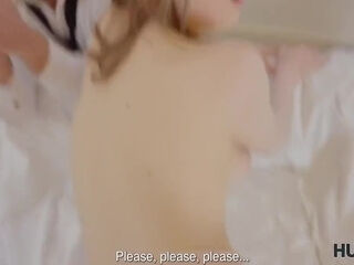 Petite Girl Gets Fucked In Front Of Her Hubby To Not Gets Evicted