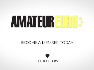 'AMATEUR EURO - European Chicks Ride A Mature Cock In Steamy Threesome'