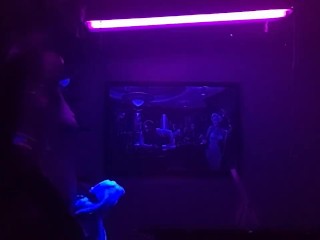 Grizzly pounds painted blacklight super-naughty honey